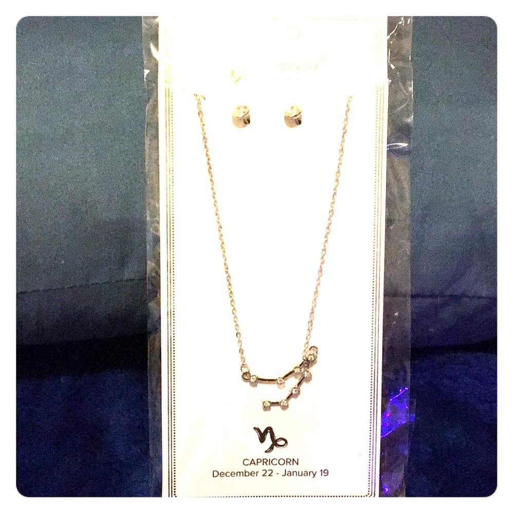 Capricorn ♑️ constellation necklace